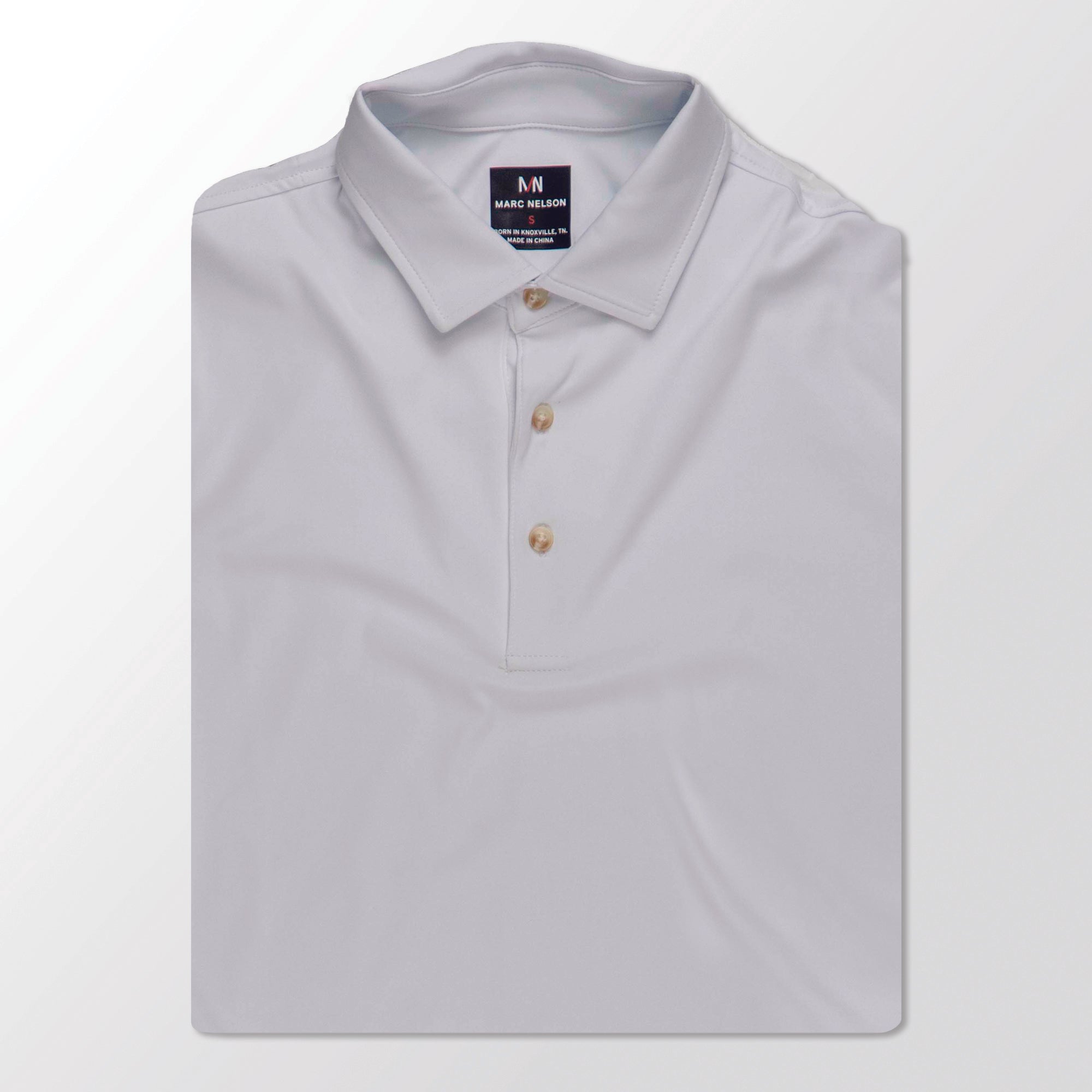 White sales golf polo