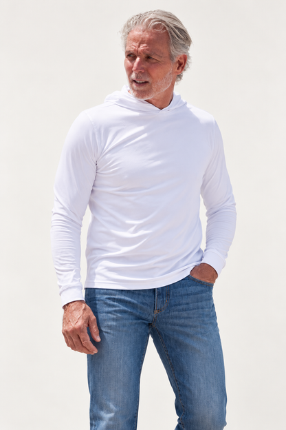 The White Golf Hoodie