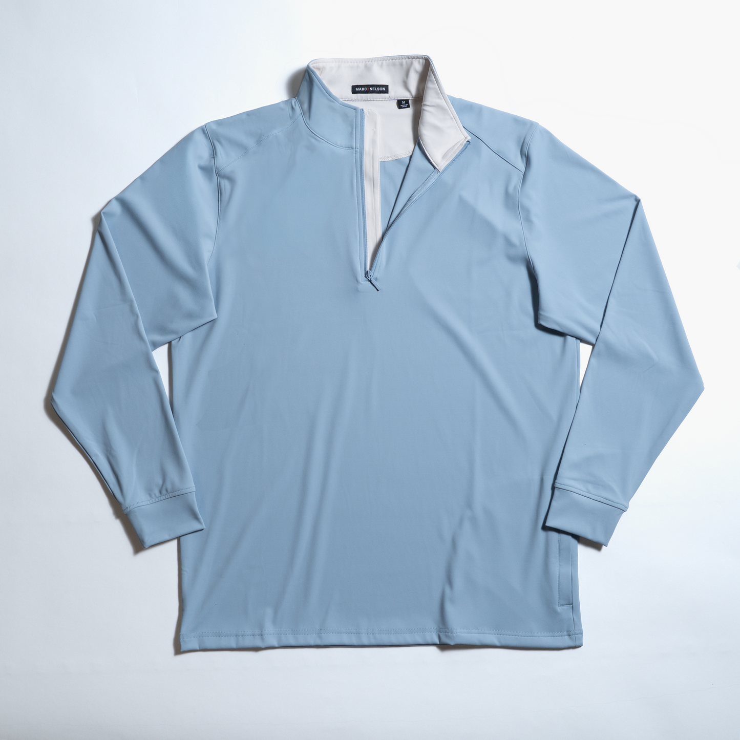 Performance Quarter Zip Fog Blue