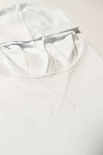 White Golf Hoodie