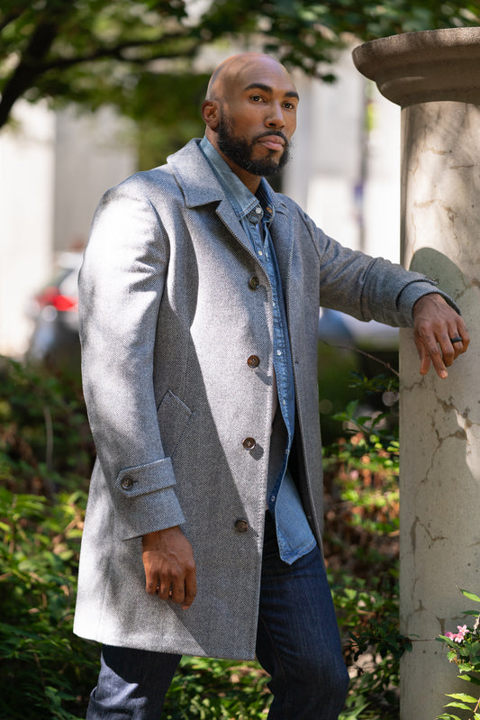 Marc Nelson Wool Overcoat