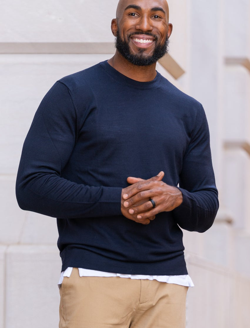 The Merino Wool Crewneck Sweater