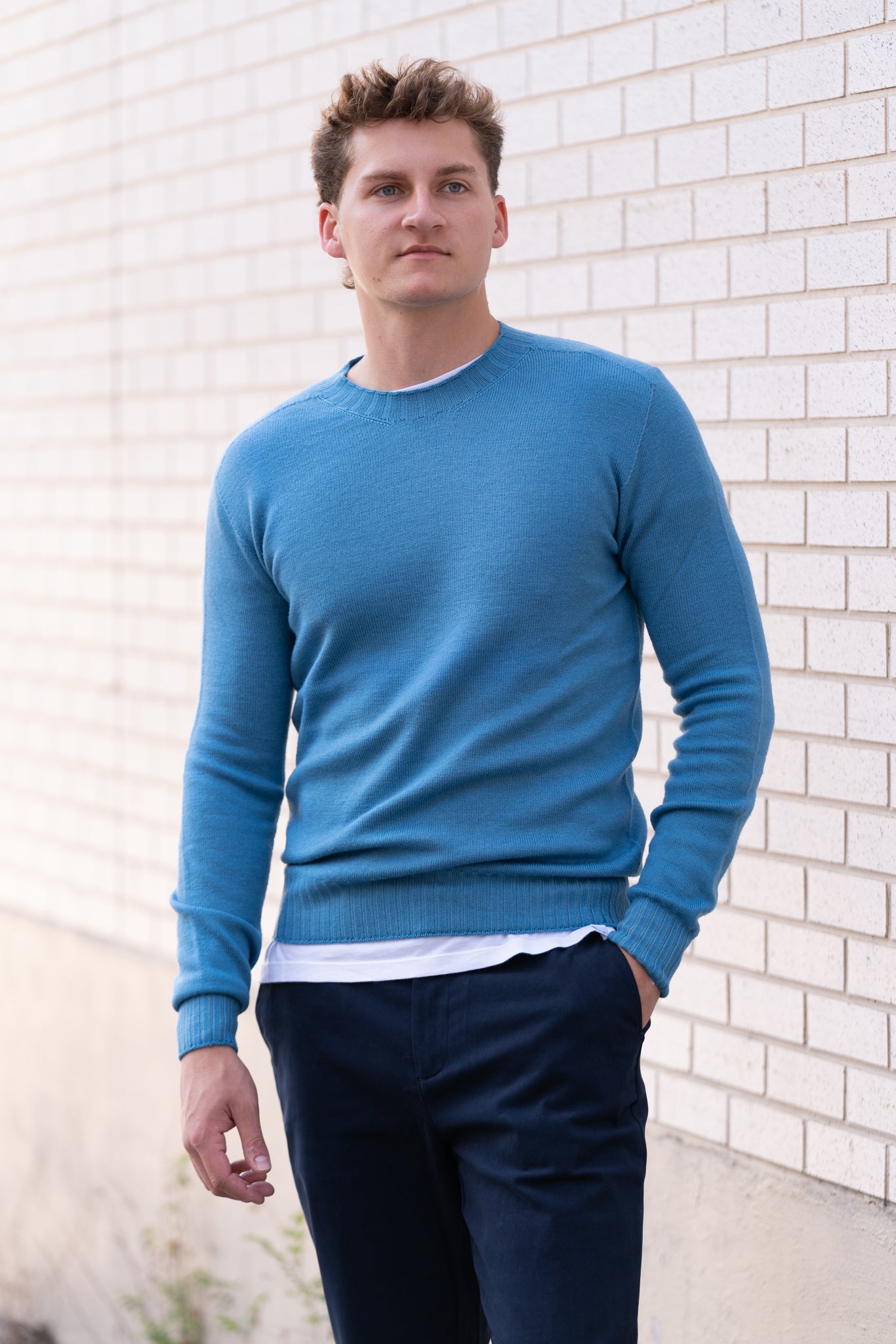The Knit Dye Crewneck Sweater