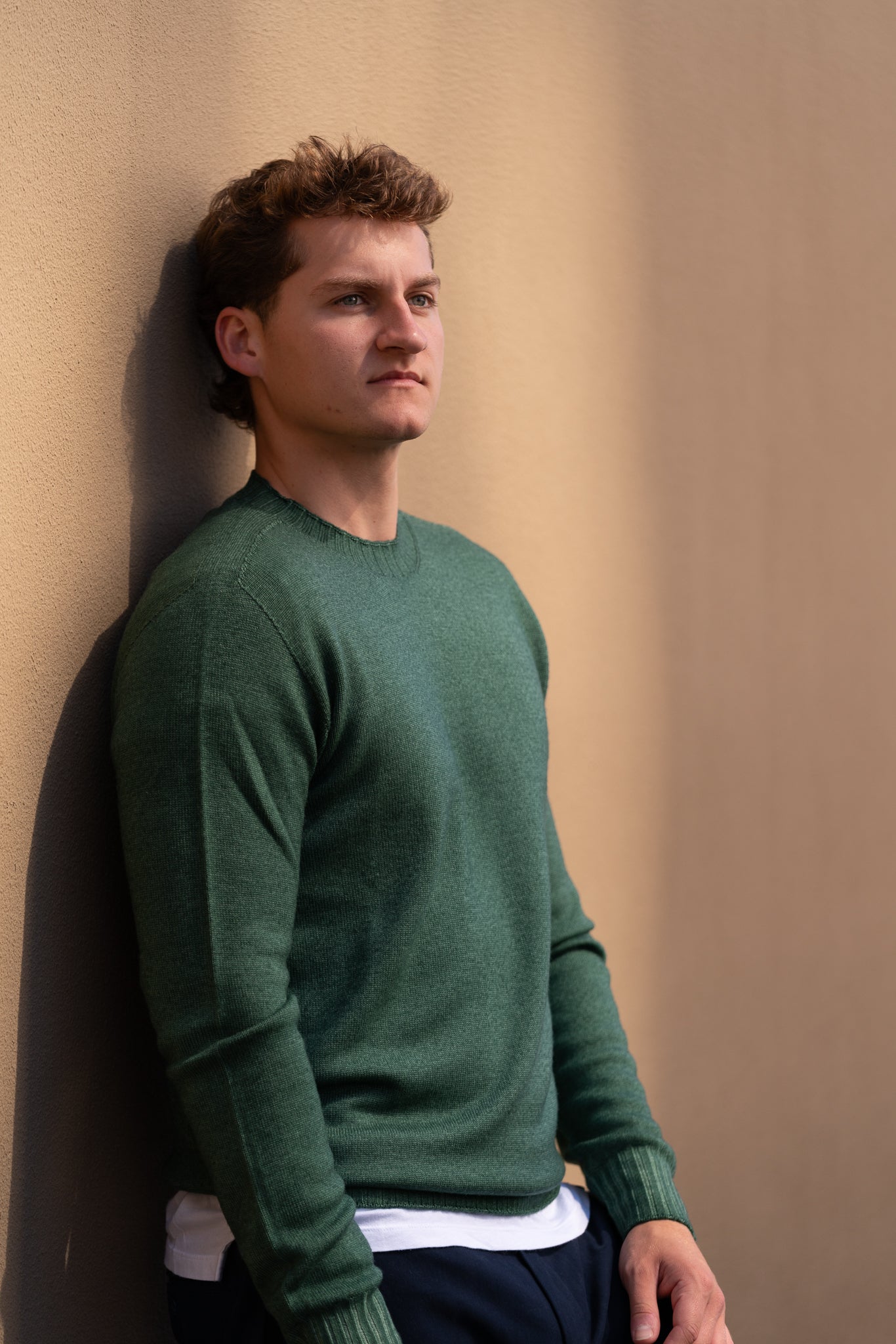 The Knit Dye Crewneck Sweater